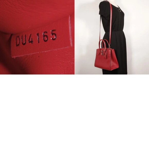 LOUIS VUITTON City Steamer PM Handbag M51030 2WAYShoulder Rouge Red - Picture 12 of 13